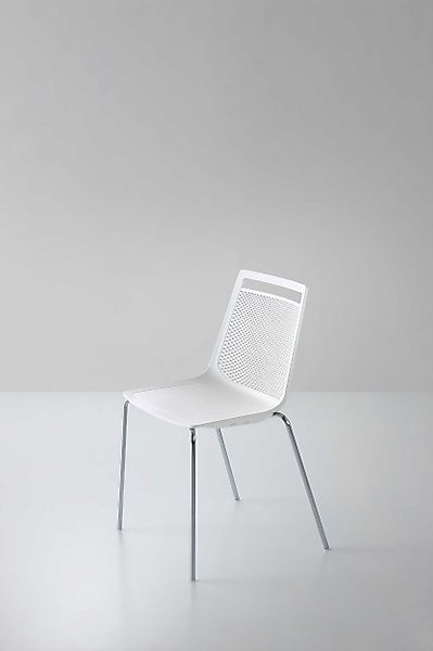 Ergonomischer Beratungstuhl Akami NA Schwarz, Chrom günstig online kaufen