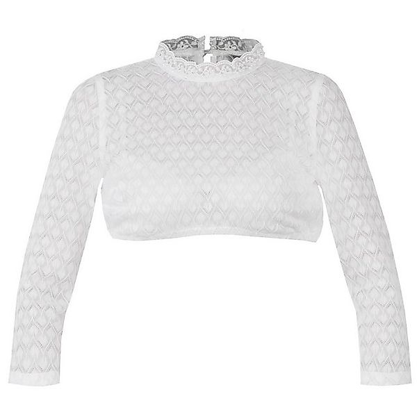MarJo Dirndlbluse MarJo Dirndlbluse 'Bernried' Langarm, Weiß günstig online kaufen