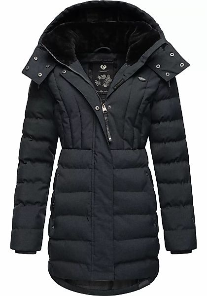 Ragwear Kurzmantel "Ashanta", Wasserdichter Winterparka mit gefütterter Kap günstig online kaufen