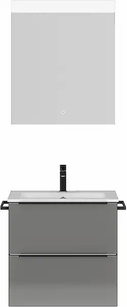 nobilia® Badmöbel-Set »Levere« vormontiert, mit Soft-Close, 2 Stk. tlg. günstig online kaufen