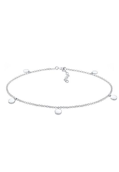 Elli Fußkette Fußkette mit Plättchen Sommer günstig online kaufen