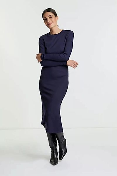 Rich & Royal Jerseykleid in modischer Midi-Länge günstig online kaufen