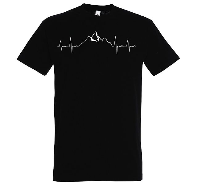 Youth Designz T-Shirt Heartbeat Mountain Herren günstig online kaufen