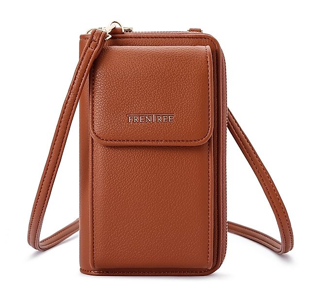 Frentree Schultertasche Damen Cross-Body Handtasche mit Handyfach und Porte günstig online kaufen