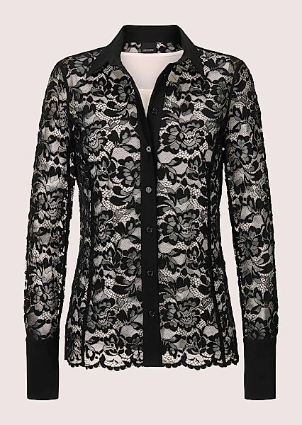 MADELEINE Langarmbluse "Blusenset Blusenset mit filigraner Spitze" günstig online kaufen