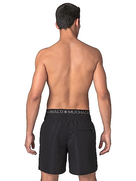 Muchachomalo Solid Badeshorts Schwarz - Größe XXL günstig online kaufen
