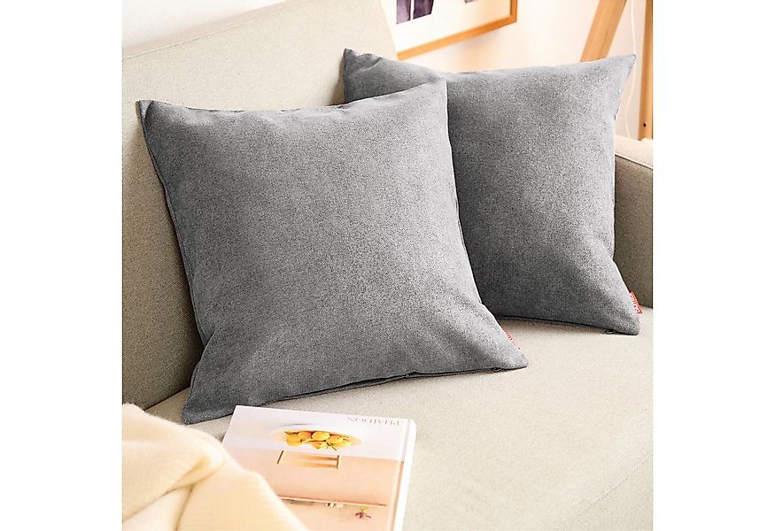 Blumtal Kissenbezug Chenille - Kuscheliges Zierkissen, (2 Stück), mit verst günstig online kaufen