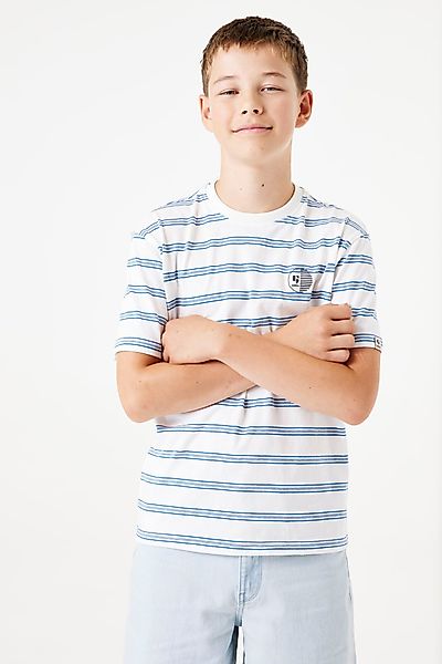 Garcia T-Shirt mit Logo Stickerei for günstig online kaufen