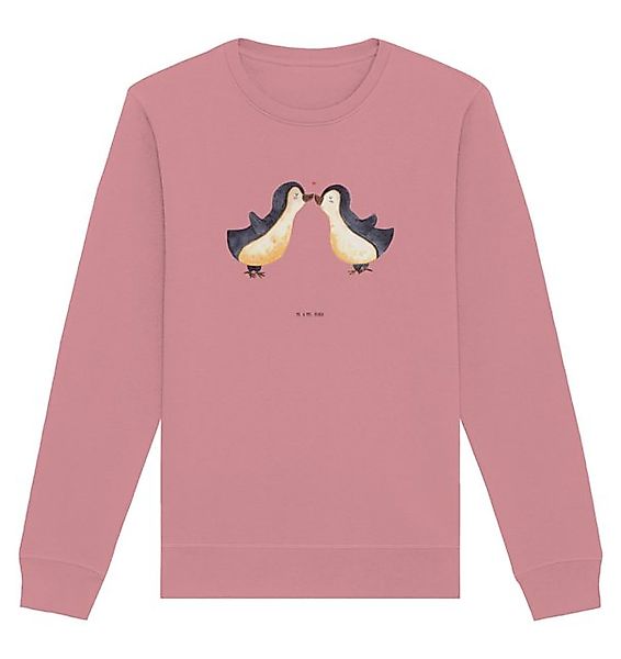 Mr. & Mrs. Panda Longpullover Pinguine Kuss Größe XL - Canyon Pink - Gesche günstig online kaufen