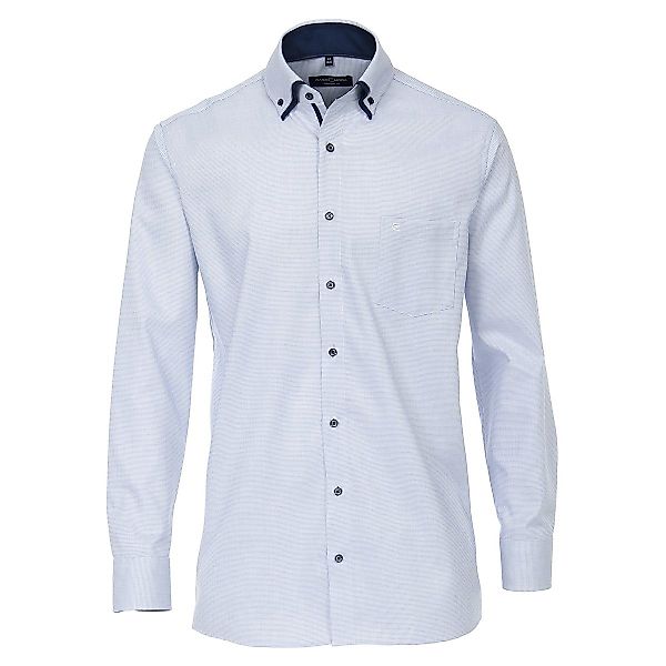 CASAMODA Langarmhemd CasaModa Langarmhemd XXL blau-weiß günstig online kaufen
