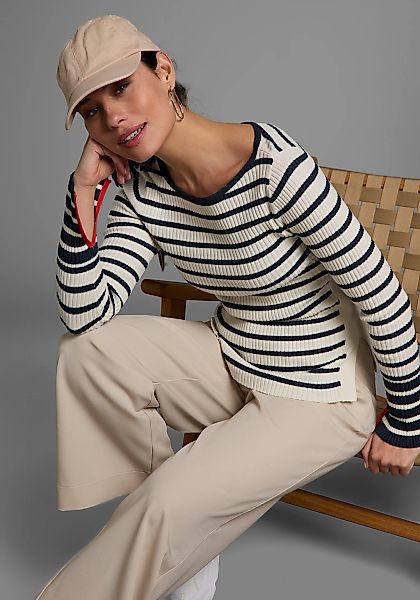 HECHTER PARIS Strickpullover, mit stilvollem Seitenschlitz günstig online kaufen