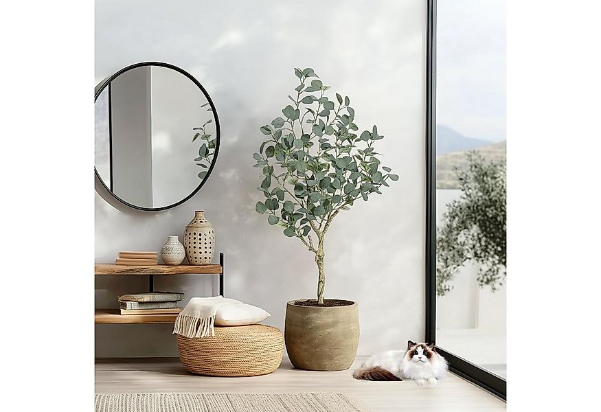 Kunstbaum Künstlicher Olivenbaum KunstBaum Künstliche Pflanzen 122/152/180c günstig online kaufen