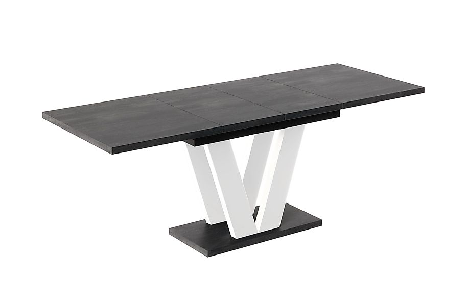 Endo-Moebel Essgruppe "Lara White" 130-210cm ausziehbar, günstig online kaufen