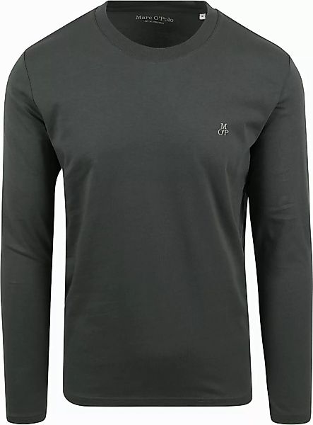 Marc O'Polo Langarmshirt mit dezentem Logo-Print günstig online kaufen