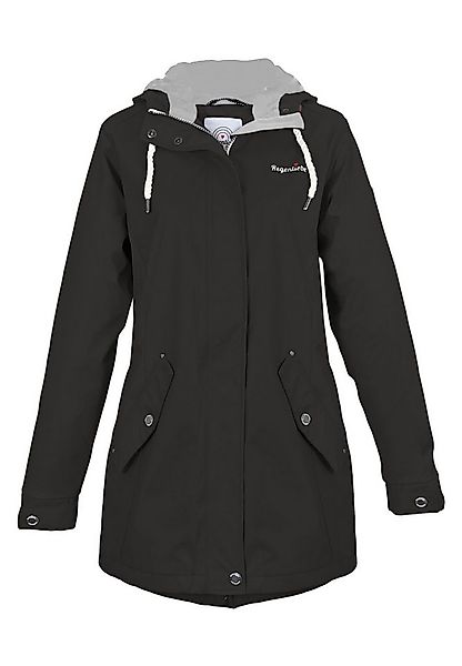 Regenliebe Regenmantel Friesennerz taillierter Regenmantel mit verstellbare günstig online kaufen