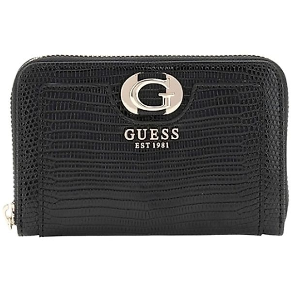 Guess  Geldbeutel ORLINA SLG MEDIUM ZI BLACK Noir günstig online kaufen