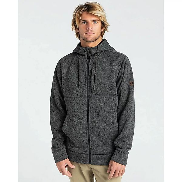 Billabong Boundary Sherpa Sweatshirt Mit Reißverschluss L Black Heather günstig online kaufen