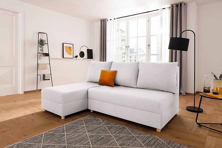 INOSIGN Ecksofa "Mick L-Form" Longchair links/rechts montierbar, wahlweise günstig online kaufen