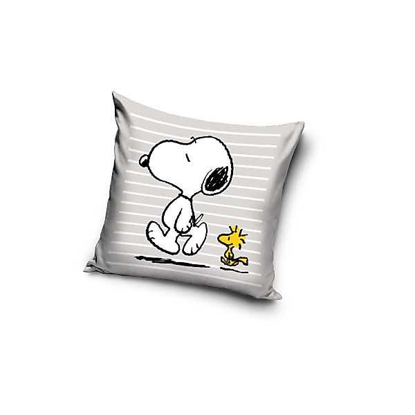 Snoopy Kissenbezug Snoopy & Woodstock Kissenbezug günstig online kaufen