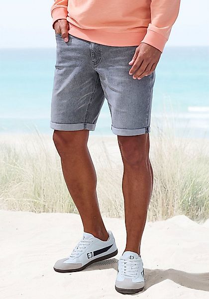 John Devin Jeansshorts 5-Pocket Shorts, aus elastischer Denim-Qualität günstig online kaufen
