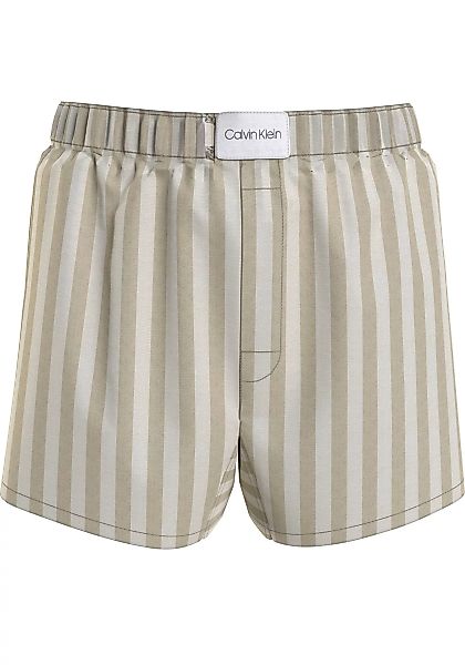 Calvin Klein Pyjamashorts "BOXER SLIM", mit Markenlabel auf dem Bund günstig online kaufen