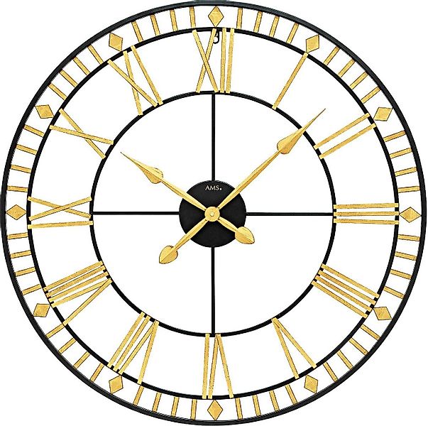 AMS Wanduhr XXL Wanduhr 80 cm günstig online kaufen