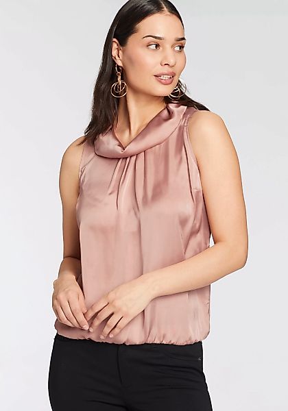 Laura Scott Blusentop, aus Satin und Jersey - NEUE FARBEN günstig online kaufen