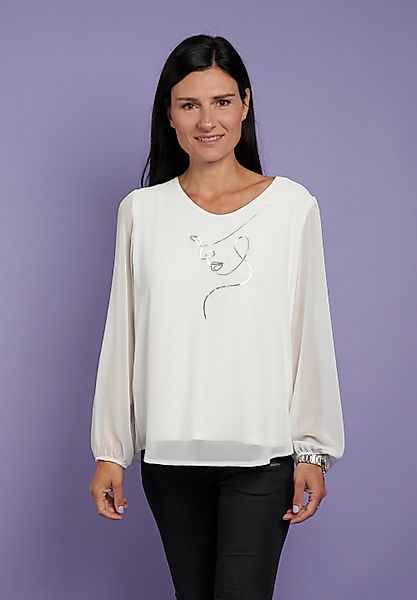 Seidel Moden Langarmbluse im modischen Lagenlook, günstig online kaufen