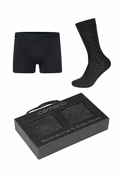 Camano Businesssocken "Socken und Boxershorts Geschenkset comfort" 1 Paar S günstig online kaufen