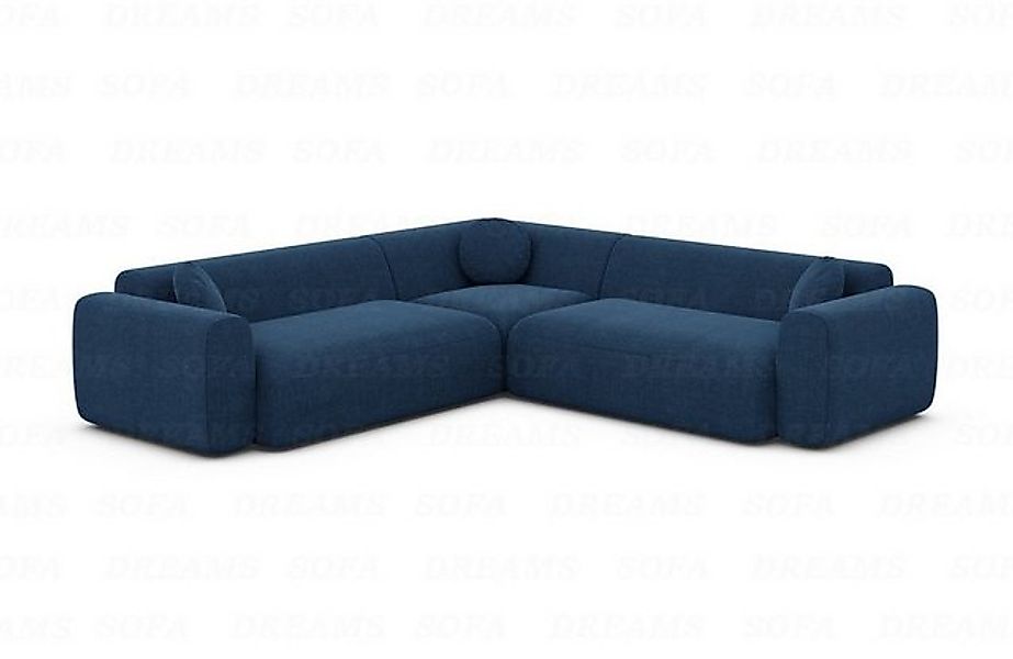 Sofa Dreams Ecksofa Stoff Sofa Eckcouch Polster Ecksofa Cortegada L Form St günstig online kaufen