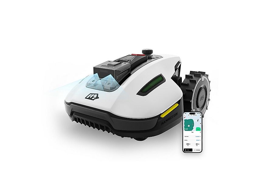 Mammotion Rasenmähroboter YUKA Mini 500, bis 500 m² Rasenfläche, (Max. 700 günstig online kaufen