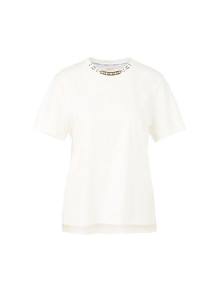 Marc Cain T-Shirt Feminine Rigour Premium Damenmode elegant, mit Stickerei, günstig online kaufen
