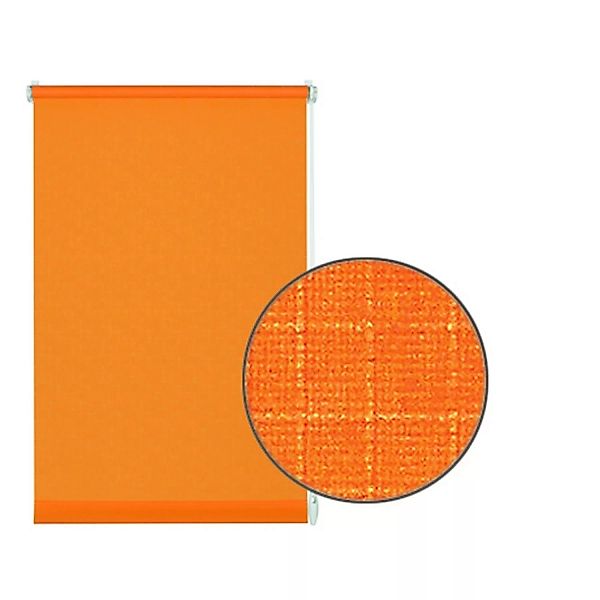 Gardinia EasyFix Rollo 45 cm x 150 cm Orange günstig online kaufen