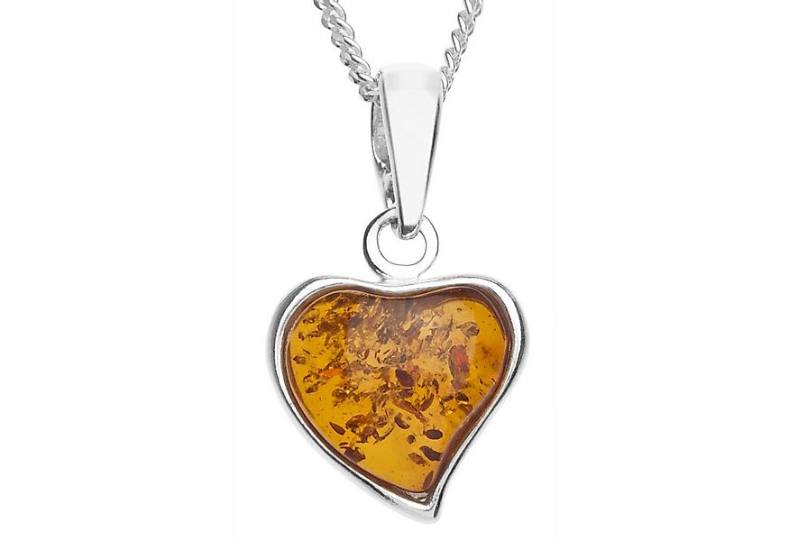 OSTSEE-SCHMUCK Kette mit Anhänger Ostsee-Schmuck Kette mit Anhänger Herz Ke günstig online kaufen