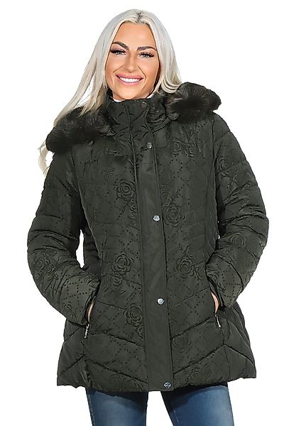 Aurela Damenmode Steppjacke Damen Winterjacke mit günstig online kaufen