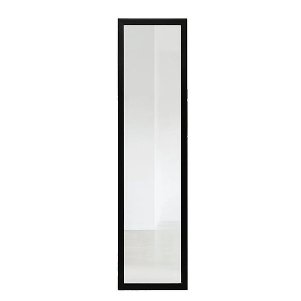 Costway Ganzkörperspiegel 33x120cm Schwarz günstig online kaufen