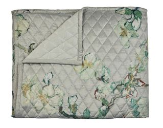 Wolldecke Blossoming Bedspread_Sand_UV_UV_180x260 1 Tagesdecke 1x günstig online kaufen