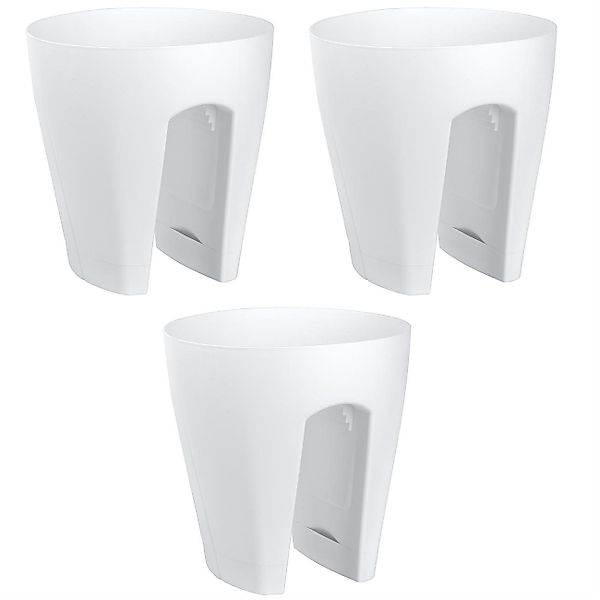 Engelland Blumentopf Geländertopf mit Wasserauffangschalen (Vorteils-Set, günstig online kaufen