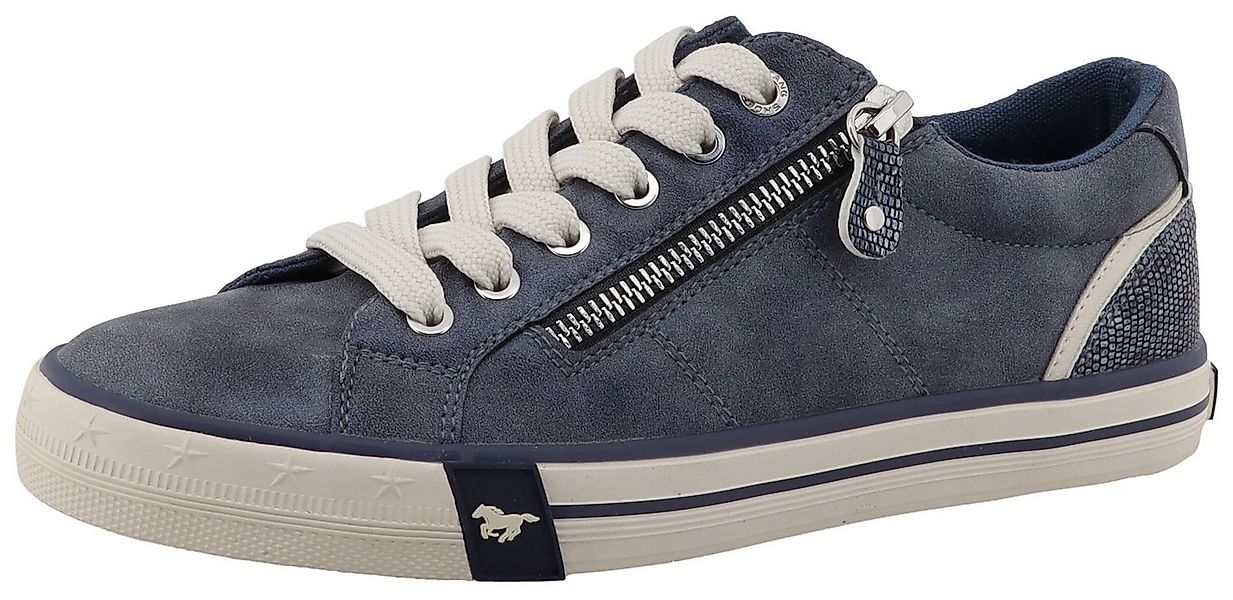 Mustang Shoes Winona Sneaker Freizeitschuh, Halbschuh, Schnürer mit Besatz günstig online kaufen