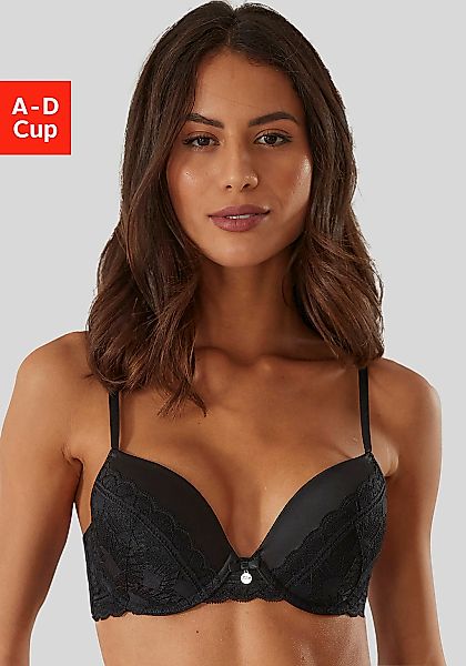 s.Oliver "Adèle" mit graphischer Spitze und Metallaccessoire, Dessous günstig online kaufen