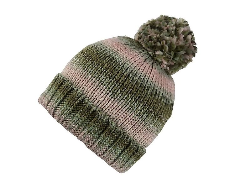 Regatta Strickmütze Frosty Hat VI mit Bommel grün Damen günstig online kaufen