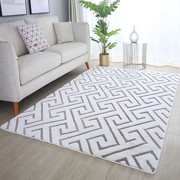 Carpettex Hochflor-Teppich Skandinavisches Design, Läufer, Höhe: günstig online kaufen