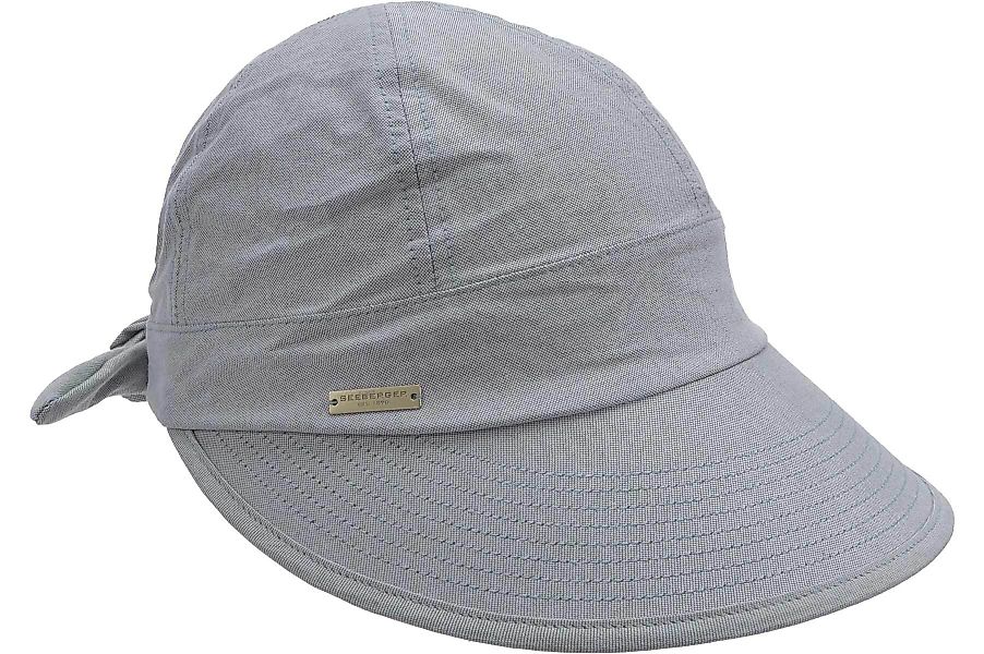 Seeberger Schirmmütze Chambraystoff Schildmütze 53970-0 günstig online kaufen