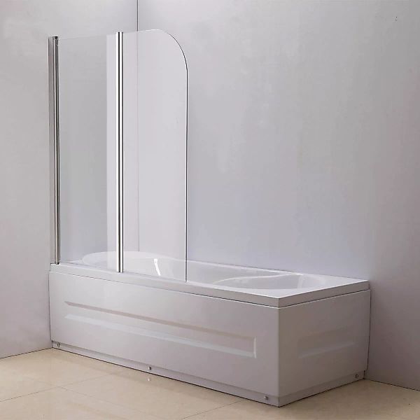 Duschabtrennung Badewanne, Links oder Rechts montierbar-klarglas-links günstig online kaufen