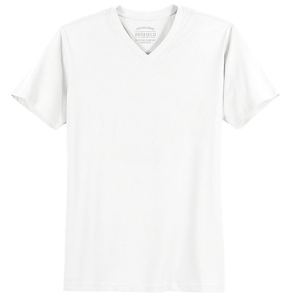 redfield V-Shirt T-Shirt V-Neck Quentin weiß günstig online kaufen