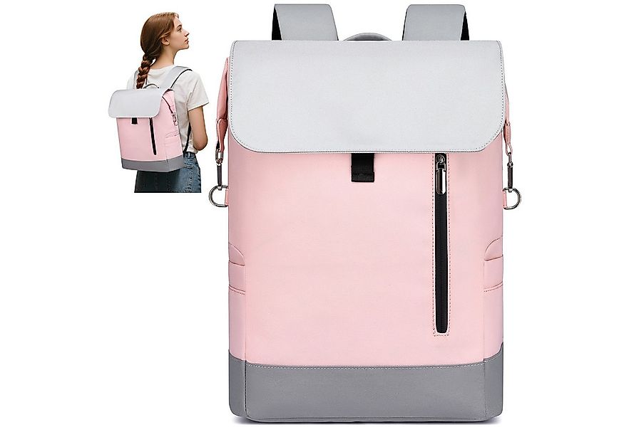 MODFU Laptoprucksack Damen Laptop Rucksack Rucksäcke Schulrucksack Freizeit günstig online kaufen