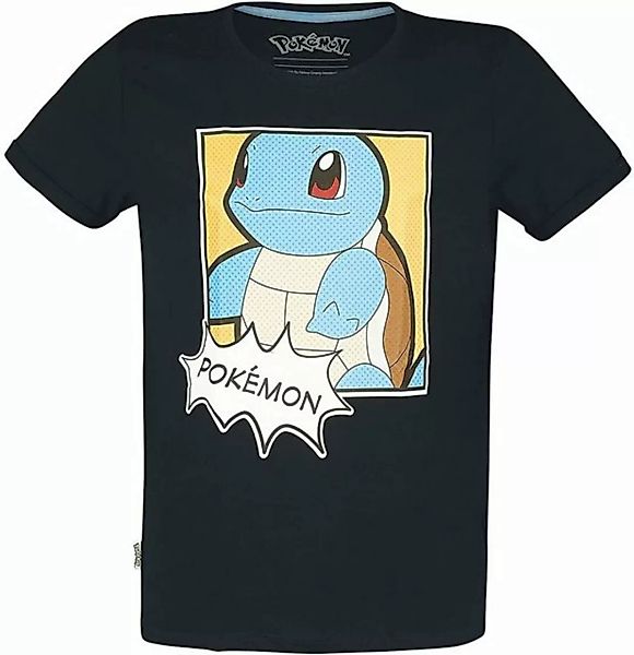 POKÉMON T-Shirt Pokemon T-Shirt Squirtle Pop Schwarz Herren Gr. S M L XL XX günstig online kaufen