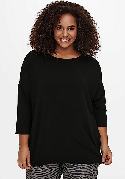 ONLY CARMAKOMA 3/4-Arm-Shirt CARLAMOUR aus weichem Materialmix günstig online kaufen