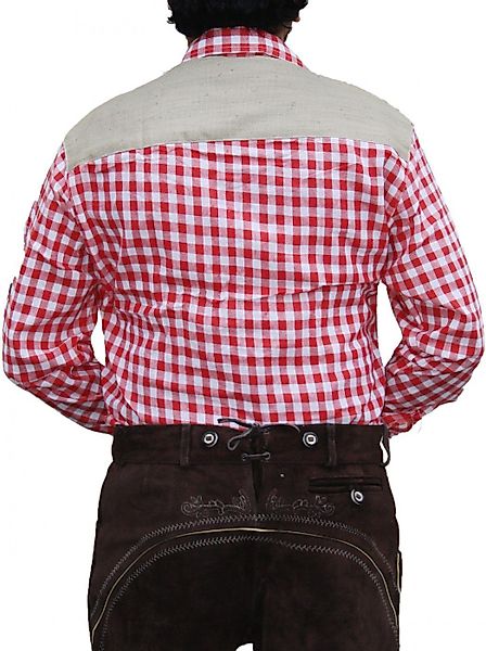 German Wear Trachtenhemd GW1218 Red Wappen günstig online kaufen