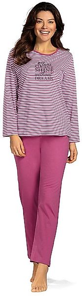 comtessa Schlafanzug Mellow Luxe (Set, 2 tlg., 2-teilig) Damen Pyjama lang günstig online kaufen